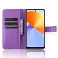 thumbnail image 2 of Pour Infinix Note 30 VIP 5G X6710 Étui en Cuir PU pour Téléphone Portable Texture Diamant Portefeuille Support Couverture, 2 of 5