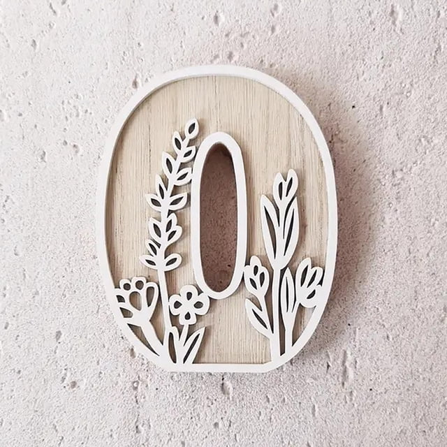 5 Inch Wooden Letters for Wall Decoration – for 's Room Craft Projects Name Signs Weddings and Home