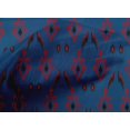 thumbnail image 4 of oneOone Cotton Poplin Fabric Argyle Style Ikat Decor Fabric Printed BTY 42 Inch Wide, 4 of 4