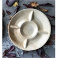 thumbnail image 4 of Plateau Rond à Compartiments/assiette Feuille de Palmier Areca Bio Mart/100 % Naturel/écoresponsable/usage Intensif et Réutilisable Compostable/jetable/biodégradable/fête à Thème, Mariage/Lot de 10, 50 Ou 100, 4 of 4
