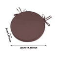 thumbnail image 4 of Coussin Rond d'Extérieur pour Chaise de Patio avec Housse Amovible Lavable à la Machine et Acier Inoxydable Durable, 4 of 7