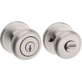 thumbnail image 1 of Troy Matte Front Door Knob with Lock and Key Exterior/Interior Door Handles with Lock Keyed Entry Door Knobs for Front Door Bedroom Bathroom & Office Traditional Home Décor, 1 of 9