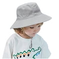 thumbnail image 2 of XZNGL Toddler Baby Summer Sun Protection Fashion Solid Color Sun-Hat Cute Sunscreen Hat Cap, 2 of 9
