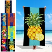 Sentmoon Bath Towel Set Towels Rectangular Beach Towel Fine Fiber Towel Beach Mat Bath Towel Shawl Water Absorbing Portable and Drying All Season Universal Size Large Enough for