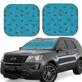 thumbnail image 1 of Wukai Sea Turtle Car Front Windshield Sun Shade,Sun Visor Shield Block Automotive Interior Protector Blocks UV Rays-Medium, 1 of 6