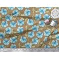 thumbnail image 3 of Soimoi polyester Crepe Fabric Hummingbird & Floral Printed Craft Fabric by the Yard 42 Inch Wide, 3 of 3