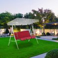 thumbnail image 2 of Birdeem Swing Waterproof Polyester Cloth Seat Cover, Garden Swing Seat Replacement Seat Cover, Double Swing Replacement Seat Cover, Outdoor Patio Swing Seat Cover, 2 of 7