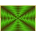 thumbnail image 1 of Ahgly Tapis Rectangulaire Lavable en Machine Vert Pois, 2 Pieds x 5 Pieds, 1 of 7