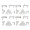 thumbnail image 2 of Pontoon Boat Gate Latch Replacement Kit, Universal 4 Set Pontoon Boat Door Latches Corrosion Resistant  for Yachts, 2 of 7