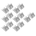 thumbnail image 1 of 14 Pcs Clips d'Étagère de Congélateur 1.5mm Boucle en Acier Inoxydable 304 Support d'Étagère de Réfrigérateur, 1 of 6
