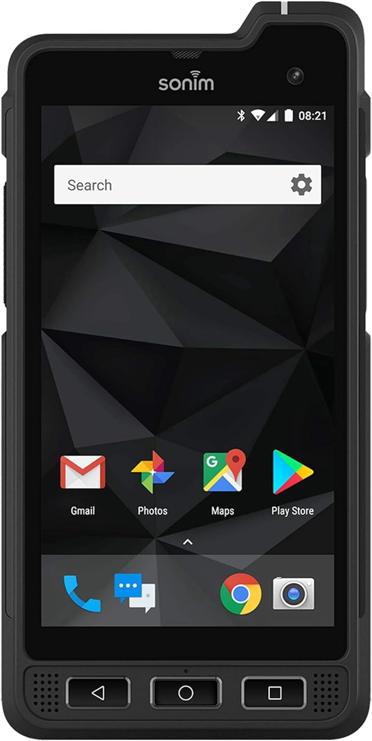 Sonim XP8 XP8800 Dual-SIM 64GB IP68/IP69 (GSM Only, No CDMA) Factory Unlocked 4G/LTE Rugged Smartphone (Black) - AT&T, Tmobile