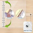 thumbnail image 3 of A5 Ring Binder, 6 Round Ring Binder, Clear, 3 of 5