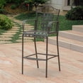thumbnail image 3 of International Caravan Mandalay Ensemble de Pub de Patio en Fer 3 Pcs, Noir, 3 of 5