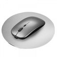 thumbnail image 1 of Souris Sans Fil Rechargeable, Souris Bluetooth Mince et Silencieuse 2,4 g Portable pour Bureau Mobile avec Récepteur USB, 3 DPI Réglables pour Ordinateur Portable, PC, Cahier, Ordinateur, de Bureau - Gris Métal, 1 of 2