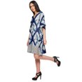 thumbnail image 4 of Moomaya Printed Bikini Cutwork Lace Caftan Kaftan Dresses For Women Plus Size, 4 of 4