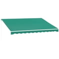 thumbnail image 1 of Outsunny 13' x 10' Electric Retractable Awning w/ Remote Controller, Green, 1 of 10