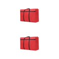 thumbnail image 3 of maskred Sac de Voyage Anti-Rayures Grande Capacité Résistant à l'Usure Résistant à la Décoloration Sac de Voyage en Tissu Sac de Déménagement Sac Oxford Incassable Rouge-105l 2Ensemble, 3 of 6