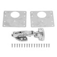 thumbnail image 3 of FLAMEEN Kit de Plaque de Réparation de Charnière d'Armoire, Kit de Plaque de Réparation de Charnière d'Armoire en Acier Inoxydable pour les Étagères de Meubles de Porte de Cuisine, 3 of 8