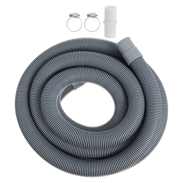 1 Ensemble Trousse d'Extension de Tuyau de Vidange pour Laveuse (3 Mètres)