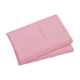 thumbnail image 2 of Fridja Queen Size Pillow Cases Set of 2, Brushed Microfiber Pillowcases with Envelope Closure, Solid Color Super Soft Breathable Shrinkage and Fade Resistants Pillowcase (Pink, 20x36 Inch), 2 of 5