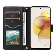 thumbnail image 3 of Motorola MOTO G73 Phone Case , Wallet Flip Cover Adjustable Crossbody Lanyard Magnetic Card Slots, 3 of 5