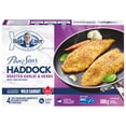 thumbnail image 1 of High Liner Pan-Sear Selects Roasted Garlic & Herb Haddock, 500 g, 1 of 10