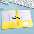 thumbnail image 3 of File Folders Letter Size,Folders for Documents Plastic Folders with Pockets Heavy Duty Pocket Folders Letter Size File Folders for Documents Office School Folders with Pockets, 3 of 5