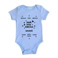 thumbnail image 1 of Body pour Bébé Garçon Fille Manches Courtes Imprimés Lettres, 1 of 6