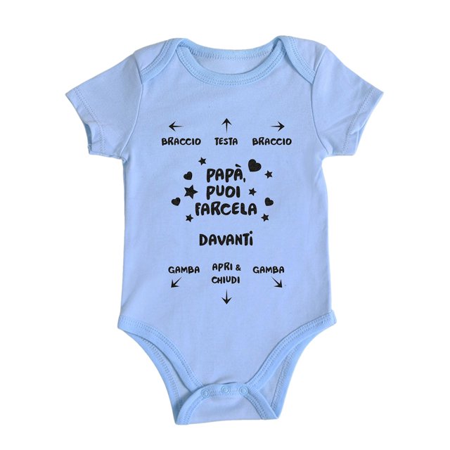 Body pour Bébé Garçon Fille Manches Courtes Imprimés Lettres
