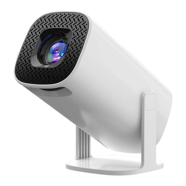 4K Home Cinema Projector for Bedroom Wall Projection with HD Resolution and 3D Support