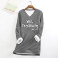 thumbnail image 4 of Birdeem Mode Femme Manches Longues Col Rond Blouse Imprimée Chandail Décontracté Hauts Manches Longues, 4 of 12