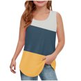 thumbnail image 1 of RXIRUCGD 2025 Vêtements d'Été pour Enfants Filles Décontracté Sans Manches Col Rond Imprimé, 1 of 5