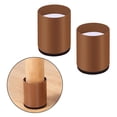 thumbnail image 3 of GROWTH TANK Furniture Risers Bed Riser Chair Leg Lifts Couch Lifter Round 4x5cm Brown Round 4cmx5cm Brown, 3 of 9