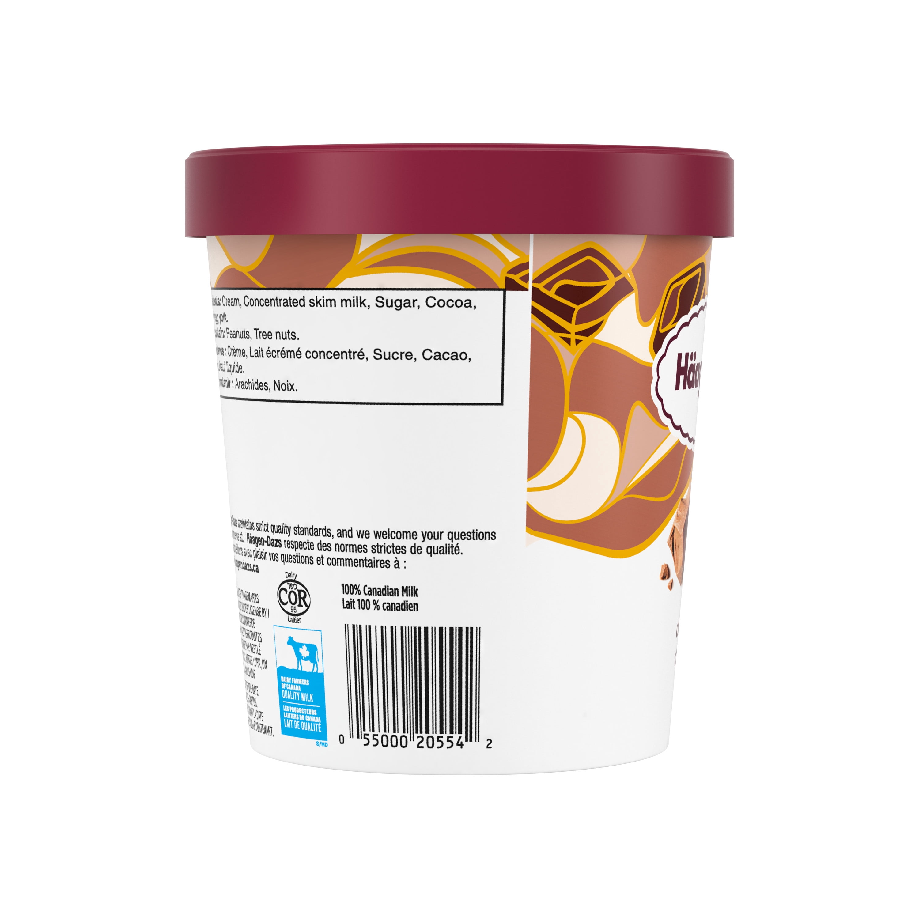 HAAGEN-DAZS Crème Glacée Md Chocolat 450 ml