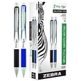thumbnail image 1 of Zebra Stylo-bille Rétractable Pen Z Grip Flight, 6 Noirs et 6 Bleus (Total de 12 Stylos), Pointe Audacieuse, 1,2 mm, 1 of 4