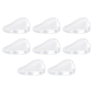 Protecteurs d'Angle, Lot de 12 20x20x36 mm - Protecteurs de Bords, Pare-Chocs d'Angle de Table en Forme de Goutte (Transparent)