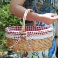 thumbnail image 4 of Storage Box Bath Toy Large Capacity Hand Woven Wicker Manual Weave Kids Easter Exquisite Art Gift Decoration Baskets, 4 of 13