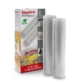 thumbnail image 1 of Starfrit Vacuum Sealer Rolls, 2 Rolls 11"x20" (28cm x 610cm), BPA Free, Airtight Seal for Food Preservation, Sous Vide Cooking, Compatible with Most Vacuum Sealers, 1 of 6