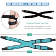 thumbnail image 3 of 2 Pack Patella Knee Strap, Rebomer Adjustable Knee Brace (3D Silicone Insert) for Men & Women, Knee Joint Pain Prevention & Relief & Patella Stabilizer Support for Running, Riding, Football, Hiking., 3 of 7