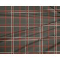 thumbnail image 4 of oneOone Polyester Lycra Fabric Tartan Check Print Fabric By The Yard 56 Inch Wide, 4 of 4