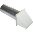 thumbnail image 1 of 4 in. White Plastic Wide Mouth Hood, 1 of 1