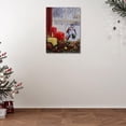 thumbnail image 3 of Bougie Et Fenêtre D'Art Mural En Toile À Led, 3 of 4
