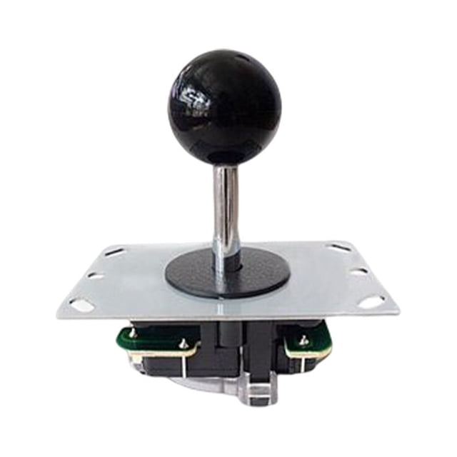 Transemion Rocker Arcade Fittings Machines Vending Games Function Lever Controller Accurate Function Lever Controller Joystick Operation Zero Delay Ball Top Black