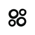 thumbnail image 1 of QualitChoice 4Pcs Replacement Cord for O  for Gravity Chair Laces Elastic Cord for Backyard Black Black, 1 of 2