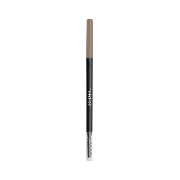 COVERGIRL Easy Breezy Brow Micro-Fine + Define Pencil, Micro-fine Tip, No Sharpening Required, Built-in Spoolie-Brush, 100% Cruelty-Free