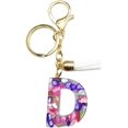 thumbnail image 1 of Letter Keychain,26 Letters A-Z Decorative Letter Keychain,Name Keychain for Women Girls Men Teenager Gift, 1 of 2