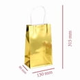 thumbnail image 2 of 10pk gold paper bag, 2 of 4