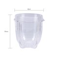 thumbnail image 2 of LHCER Plastic Tall or Short Transparent Cup Mug Blender Juicer Replacement Parts Accessories,Tall , Short Cup Replacement, 2 of 6