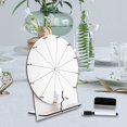 thumbnail image 1 of Elodie Rotating Wheel for Prizes Erasable Roulette Wheel for Club Store Supermarket White, 1 of 8