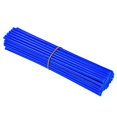 thumbnail image 2 of Ensemble de Décoration de Rayons de Roue Bleus 72 Pcs Manchon de Décoration de Rayons de Roue Bicyclette Motocyclette Ensemble de Rayons Colorés, 2 of 6